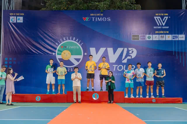 VTV Times Pickleball - VVP Tour 2024 khép lại với 13 trận chung kết ấn tượng, kịch tính