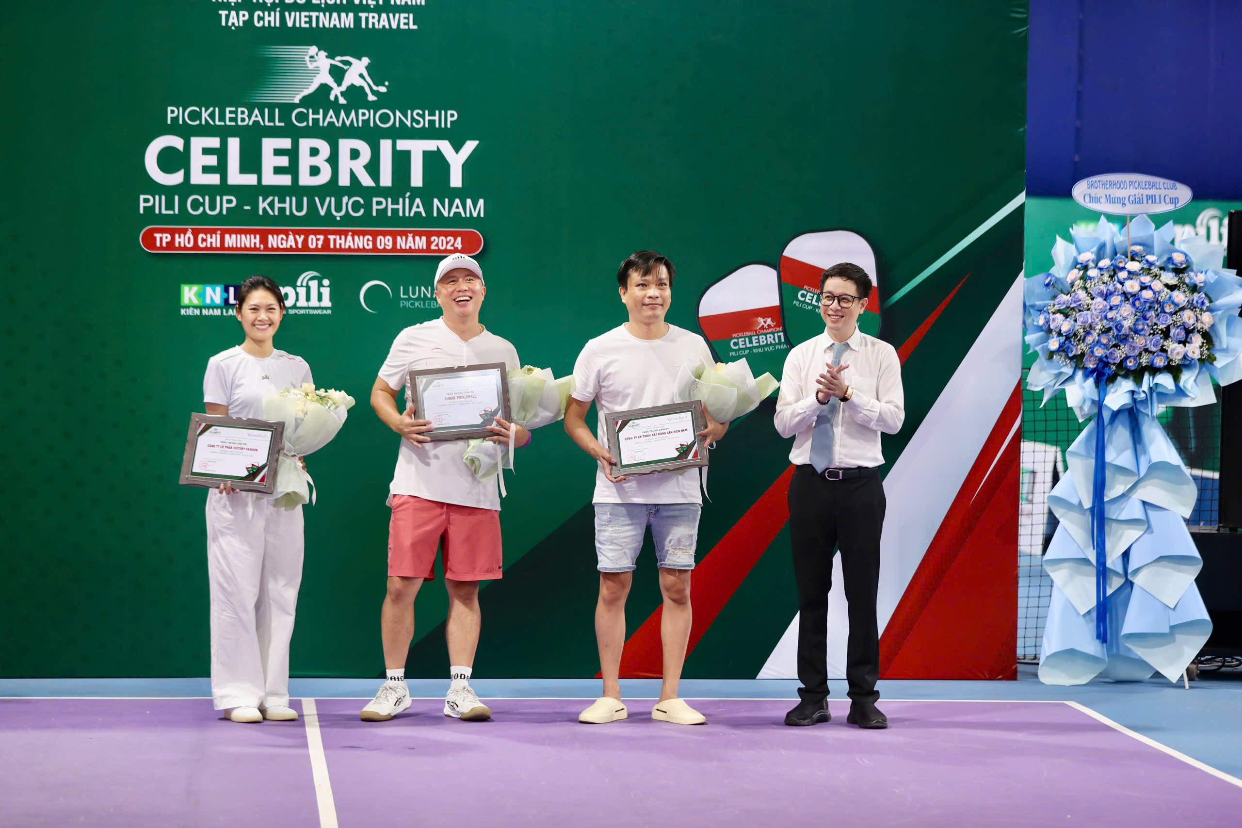 Hơn 40 VĐV tham dự Celebrity Pickleball Championship 2024