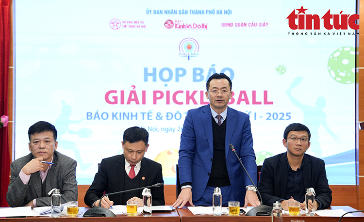 Giải pickleball Báo Kinh tế và Đô thị lần thứ I – 2025: Sân chơi đẳng cấp cho người yêu thể thao