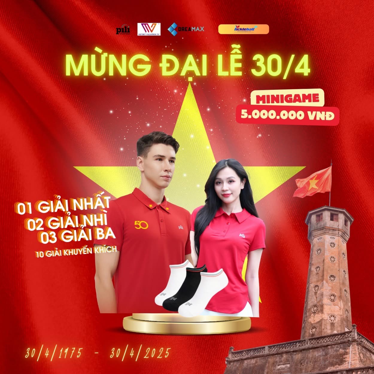 MINIGAME ĐẶC BIỆT CHÀO MỪNG 50 NĂM NGÀY GIẢI PHÓNG MIỀN NAM - THỐNG NHẤT ĐẤT NƯỚC!
