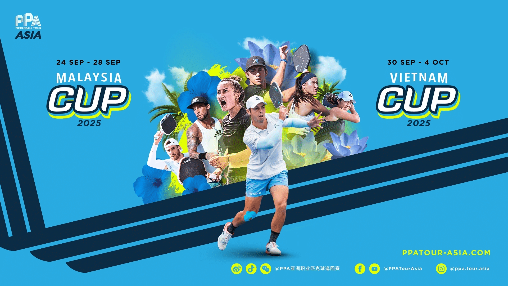 Pickleball Châu Á Bùng Nổ: PPA Tour Asia Đổ Bộ Malaysia và Việt Nam