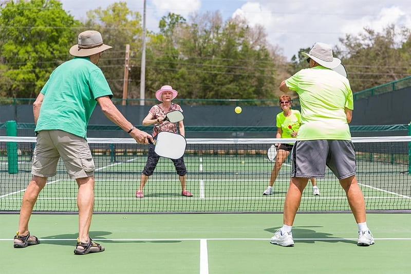 Pickleball cho người cao tuổi