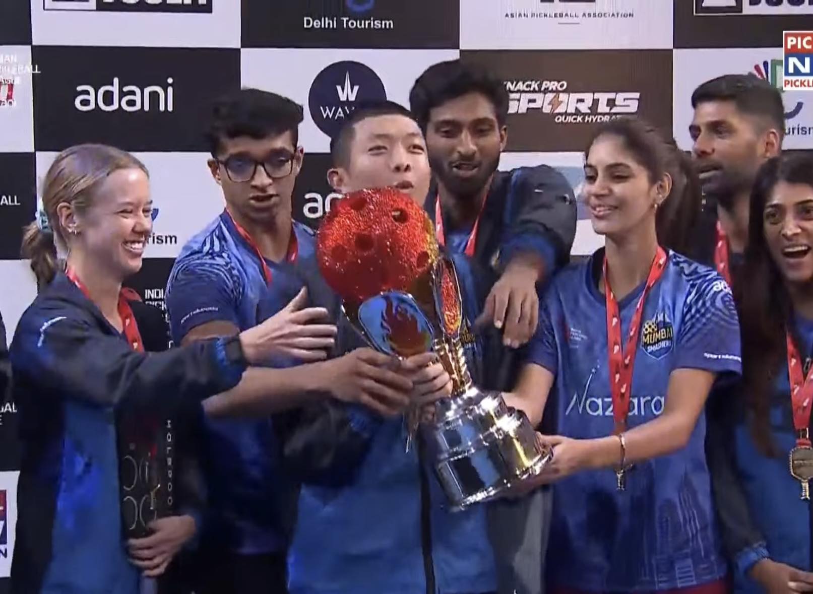 QUANG DƯƠNG ẴM TRỌN BA DANH HIỆU CÁ NHÂN Ở INDIAN PICKLEBALL LEAGUE 2025