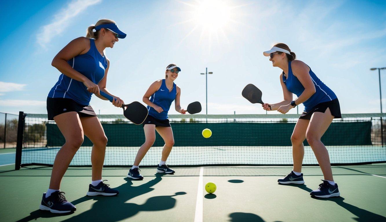 Các Vị Trí Đứng Trong Đánh Đôi Pickleball: Cách Phối Hợp Hiệu Quả Để Giành Lợi Thế